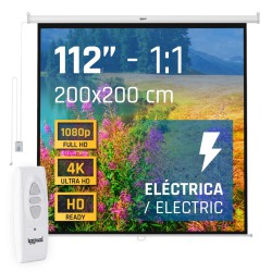 Pantalla Iggual Mural Eléctrica 200x200 cm Pantalla Iggual Mural Eléctrica 200x200 cm