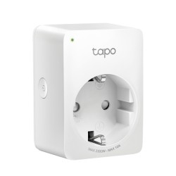 Enchufe Inteligente TP-Link Tapo P100 Mini Smart Wi-Fi Enchufe Inteligente TP-Link Tapo P100 Mini Smart Wi-Fi