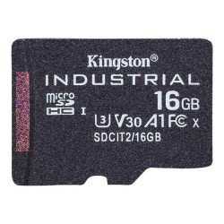 Tarjeta MicroSD Kingston Industrial C10 A1 PSLC 16GB Tarjeta MicroSD Kingston Industrial C10 A1 PSLC 16GB