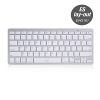 Teclado Ewent EW3161 Para iOS Android Blanco