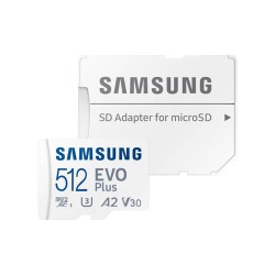 Samsung EVO Plus 2023 512GB + Adaptador SD Samsung EVO Plus 2023 512GB + Adaptador SD