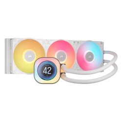 Corsair iCUE LINK TITAN RGB 360 RX LCD Blanco