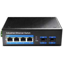 Cudy IG1004S2P Industrial 4 Puertos Gigabit PoE/2x Cudy IG1004S2P Industrial 4 Puertos Gigabit PoE/2x