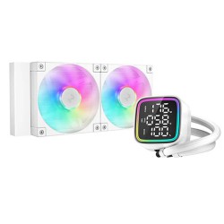 DeepCool LD240 ARGB 240mm LCD Blanco
