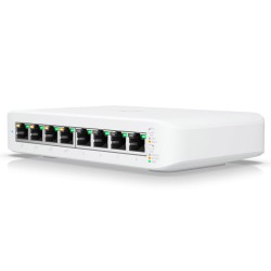 Switch Ubiquiti Lite 8 PoE 8 Puertos Blanco Switch Ubiquiti Lite 8 PoE 8 Puertos Blanco