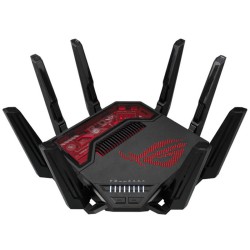 Asus ROG Rapture GT-BE19000 Tribanda Wi-Fi 7 Negro Asus ROG Rapture GT-BE19000 Tribanda Wi-Fi 7 Negro