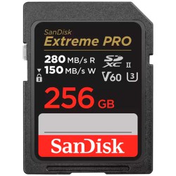 Sandisk Extreme PRO SDXC UHS-II 256GB Clase 10 Sandisk Extreme PRO SDXC UHS-II 256GB Clase 10