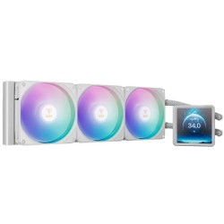 Gamdias Aura GL360 LCD ARGB Blanco Gamdias Aura GL360 LCD ARGB Blanco