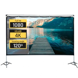 iggual Exterior Portable 100" 221x124cm iggual Exterior Portable 100" 221x124cm