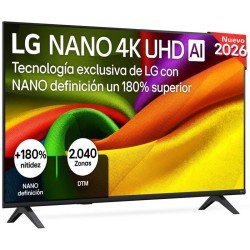 LG NANO 4K UHD AI 2026 43NU8E0B3LA 43" OLED 4K UHD Smart TV LG NANO 4K UHD AI 2026 43NU8E0B3LA 43" OLED 4K UHD Smart TV